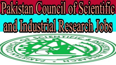 pakistan council of scientific and industrial research jobs