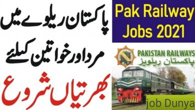 Pakistan Government Jobs Ministry of Railways Govt of Pakistan