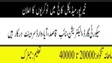 Latest govt jobs Khairpur Medical College