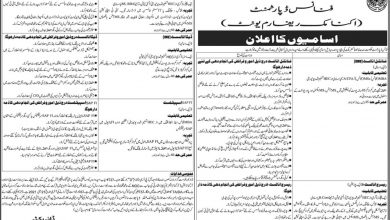 Latest govt jobs Govt of Sindh Finance Department