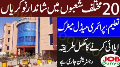 Latest govt jobs Peoples Medical College Hospital