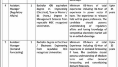 Latest govt jobs Gujranwala Electric Power Company (GEPCO)