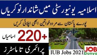 Islamia University Bahawalpur Jobs 2021