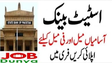 Latest govt jobs State Bank of Pakistan 2021