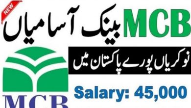 MCB bank jobs 2021 for freshers