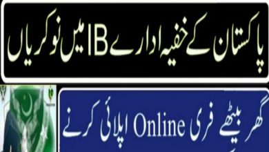 Intelligence Bureau Pakistan Jobs 2021 advertisement