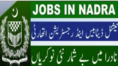 National Database and Registration Authority NADRA jobs