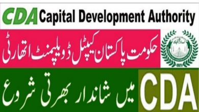 Latest jobs Capital Development Authority 2021