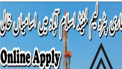 Latest govt jobs Mari Petroleum Company