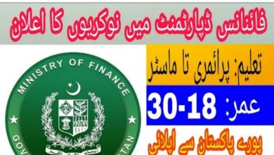 Finance Division Jobs 2021