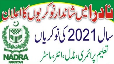 NADRA Jobs online apply 2021