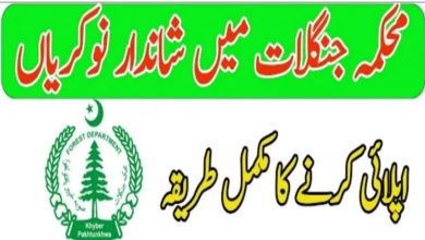 KPK Forest Department Jobs 2021