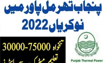 Punjab Thermal Power Private Limited Jobs 2022