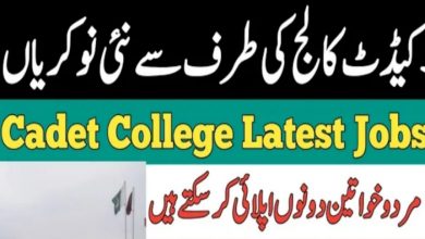 Cadet College Razmak Accountant Jobs 2021