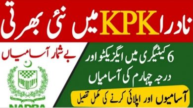 NADRA Offices KPK Jobs 2022 Walk in Interview