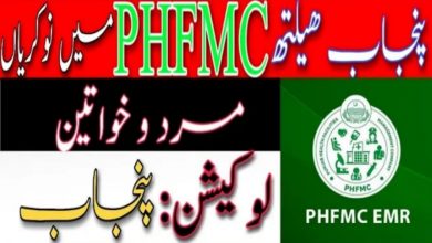 Punjab Health Facilities Management Company PHFMC Job 2022