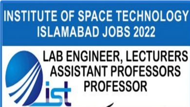 Institute of Space Technology IST Jobs 2022