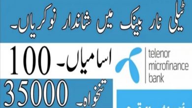 Telenor Microfinance Bank Jobs 2022 Online Applications