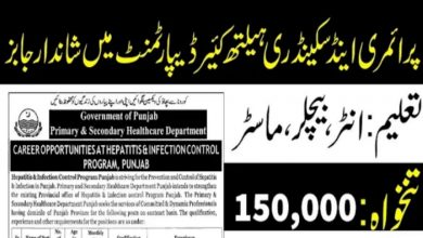 Primary & Secondary Healthcare Department Punjab Jobs 2022