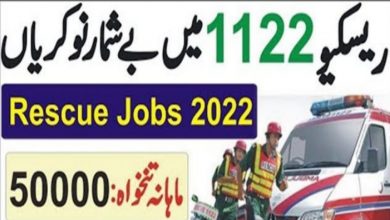 Rescue 1122 Jobs 2022 for Motorbike Rescue Service