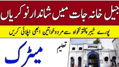 Prison Department KPK Jobs