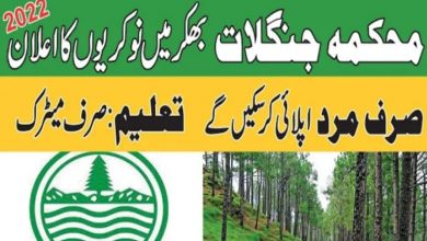 Forest Department Bhakkar Division Jobs 2022