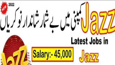 Jazz Jobs 2022 Mobilink Careers – Online Applications