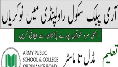 Army Special Education Academy Rawalpindi Jobs 2022