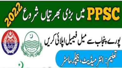 PPSC Jobs 2022