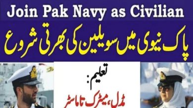 Join Pak Navy Civilian Jobs 2022 Online Registration – joinpaknavy.gov.pk