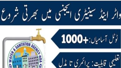 Water and Sanitation Agency WASA Hyderabad Jobs 2022 (1000 Positions)