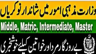 Directorate of Hajj Peshawar Jobs 2022 – Walk in Interview