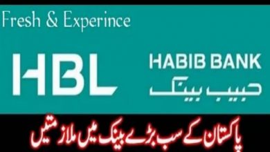 HBL Jobs for Relationship Manager Retail across Pakistan