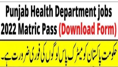 Institute of Public Health Lahore Jobs 2022 Latest Advertisement