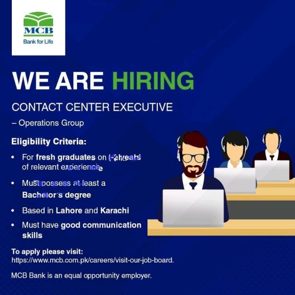 MCB Bank Jobs 2022 Fill Online Form www.mcb.com.pk