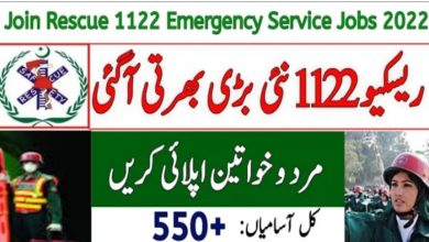 Join Rescue 1122 Sindh Jobs 2022 – Sindh Emergency Rescue Services latest