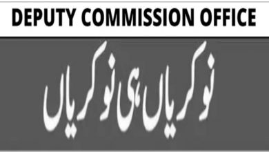 Deputy Commissioner Office Peshawar Jobs 2022 – Fill Online Form