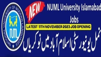 NUML Islamabad Jobs 2024 | Download Form – www.numl.edu.pk