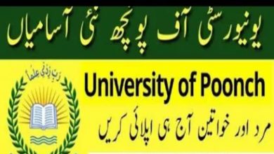 University of Poonch Rawalakot Jobs 2024 | Details at www.upr.edu.pk