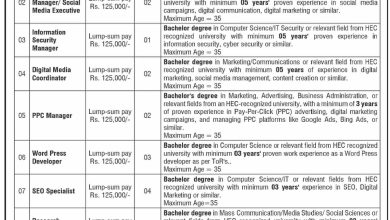 Jobs Vacancies At Ministry Of Information And Broadcasting