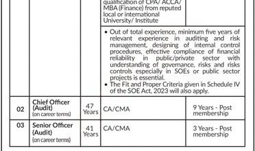 Sui Northern Gas Pipelines Limited Jobs 2024